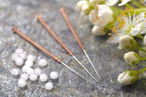 Homeopathic pills and acupuncture needles as therapy for alternative medicine